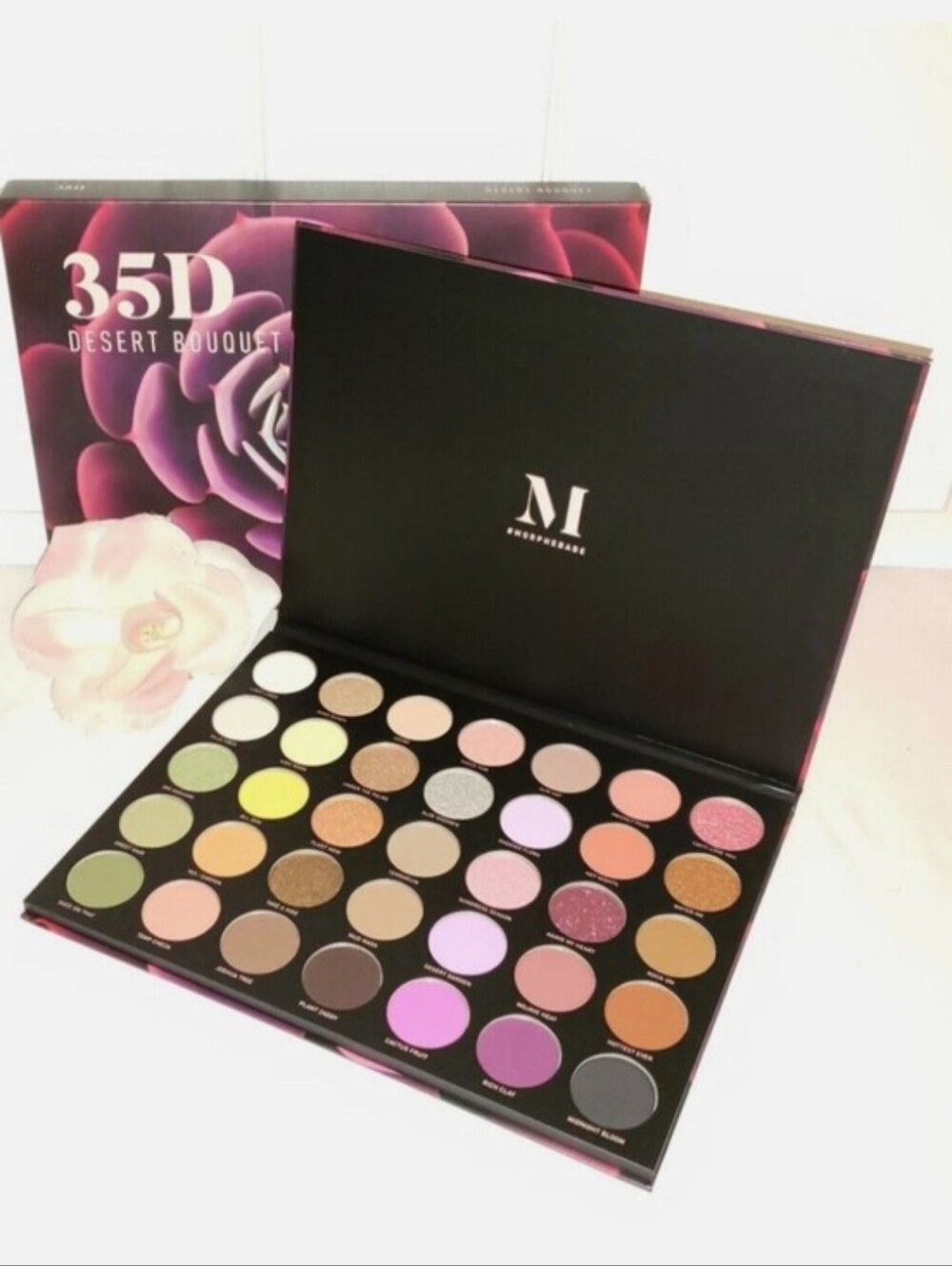 Morphe 35D Desert Bouquet Eyeshadow Palette — New Without Box